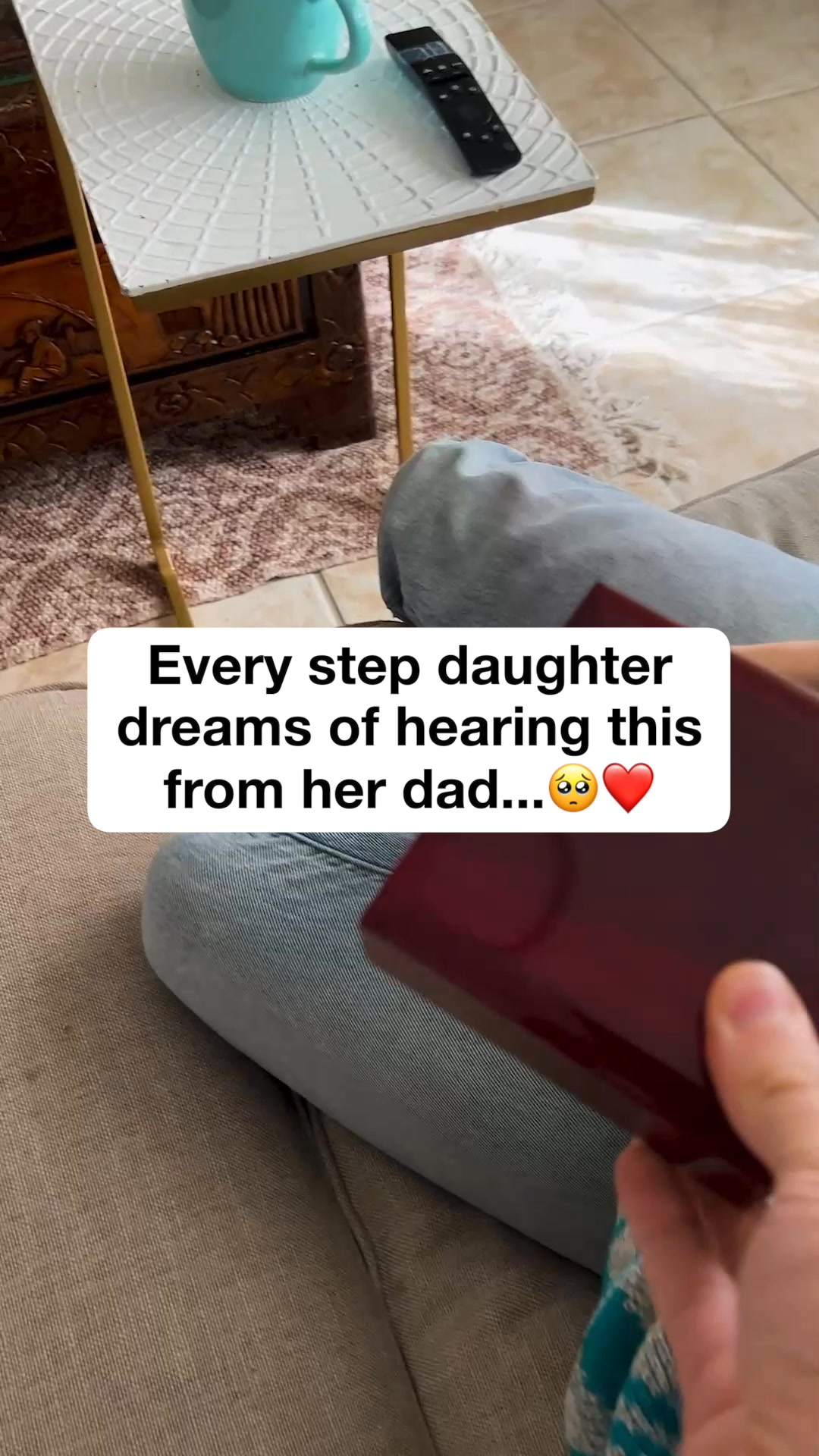 This made my bonus daughter cry happy tears