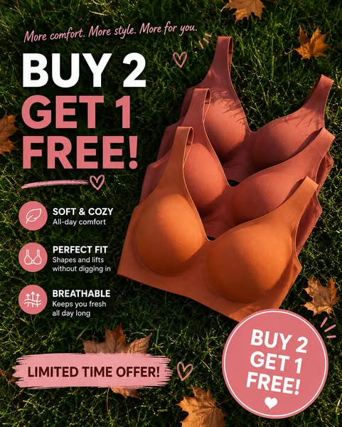 Glazee - Comfort push-up-bra
