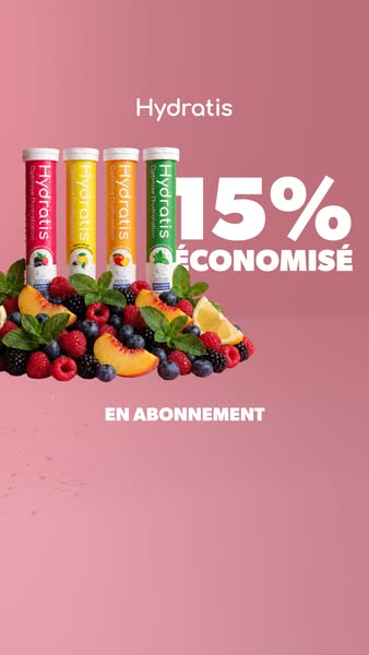 Optimise ton hydratation avec Hydratis