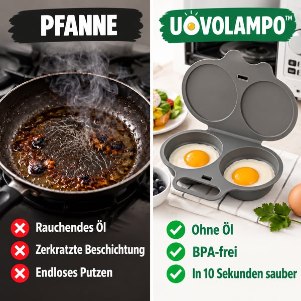 Schluss mit fettigen Pfannen