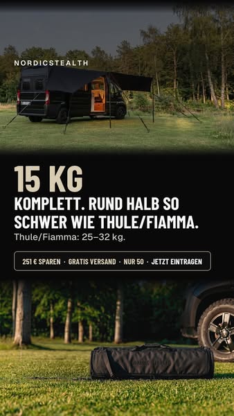 Passt die Markise an deinen Van?