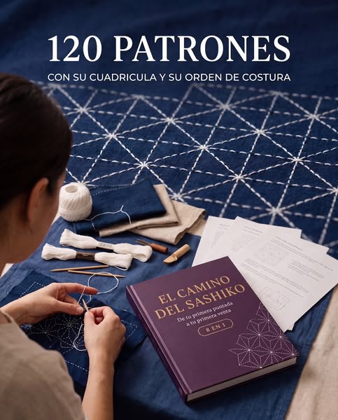 120 patrones con su orden de costura