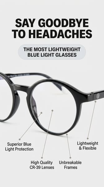 Blue Light & 100% UVA / UVB Protection