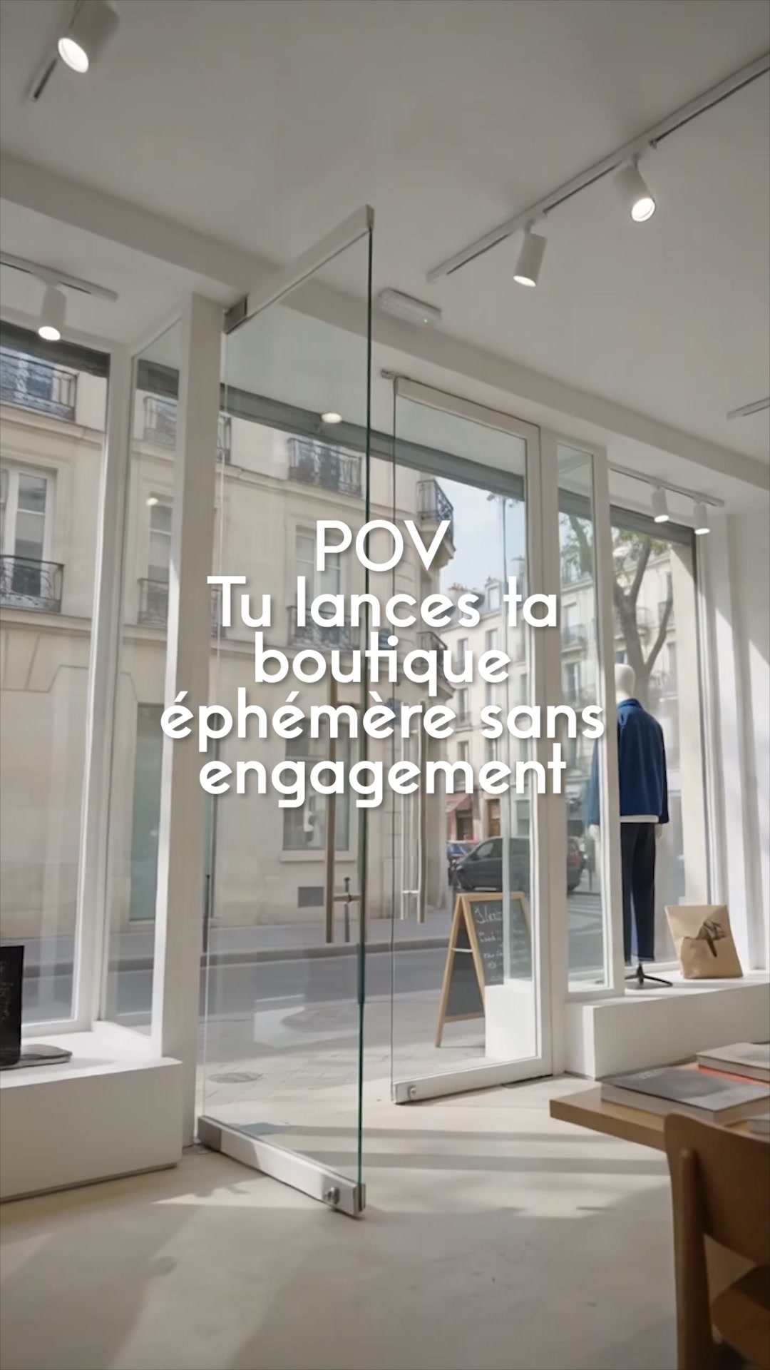 Location Pop-up store à Paris