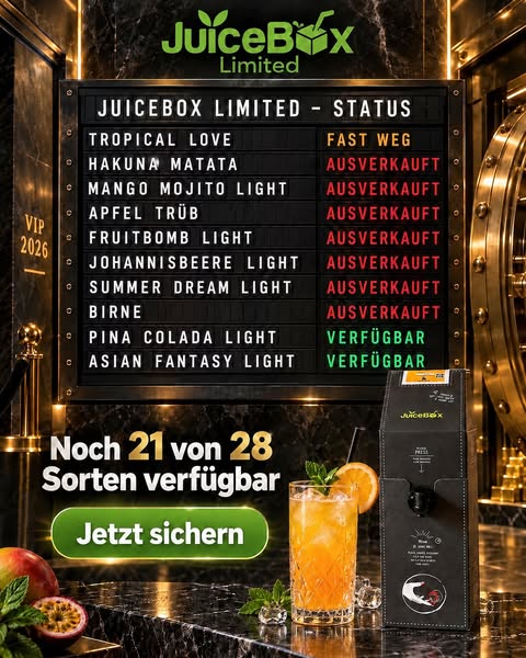 Jetzt Favoriten sichern