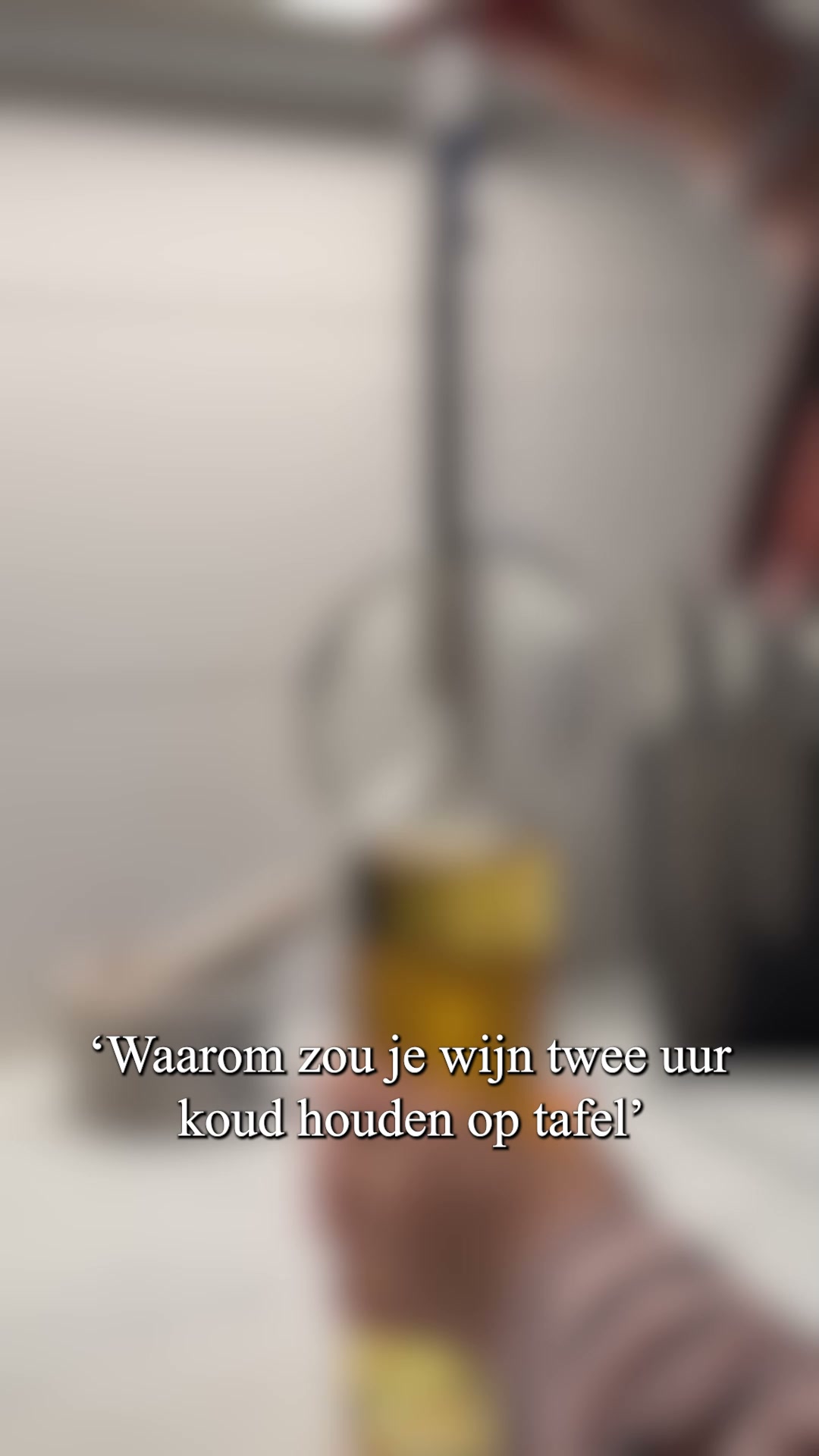 Vanaf nu blijft je wijn altijd perfect koel.