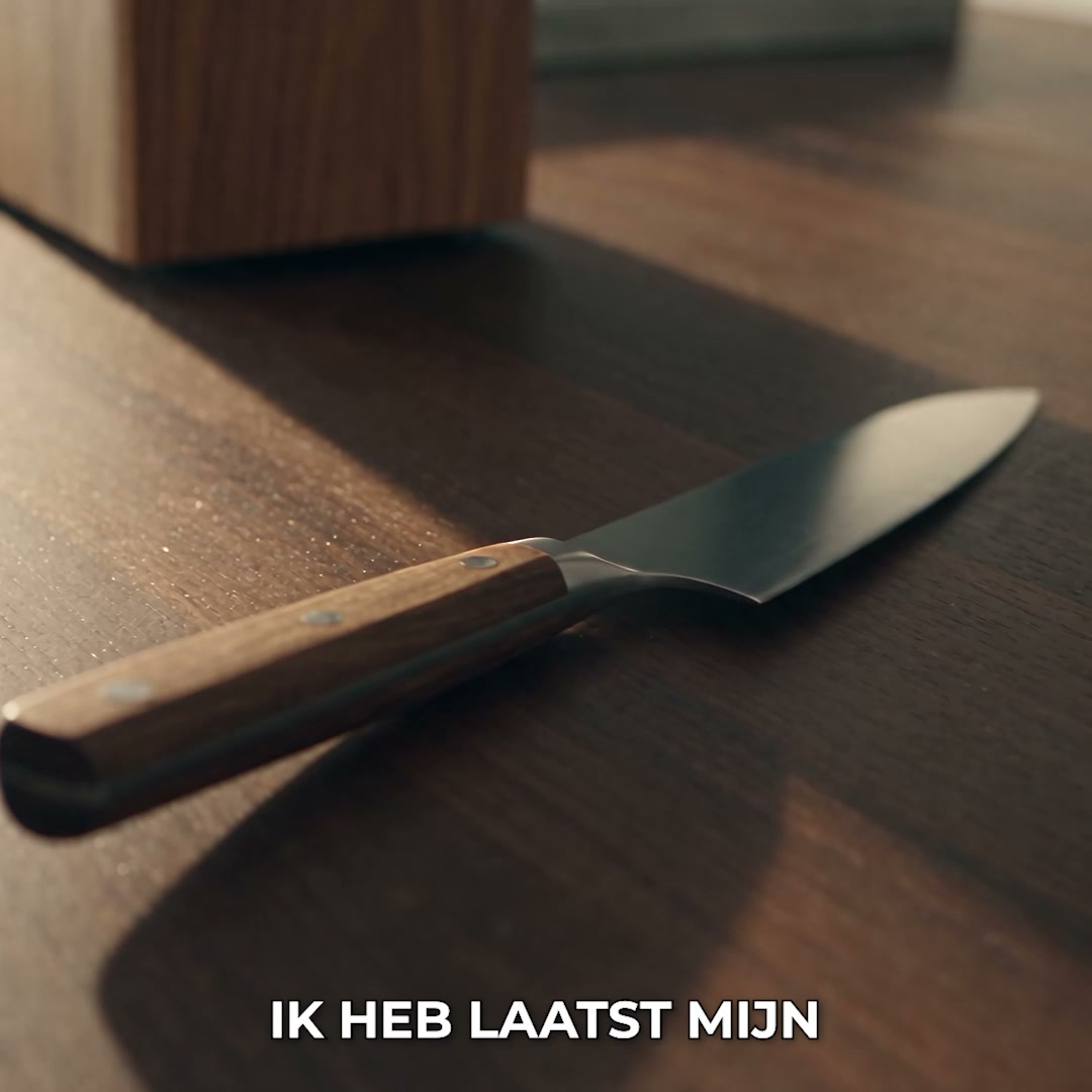 Gooi je botte messenblok weg