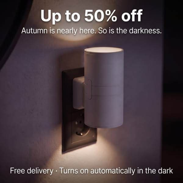 Light in the hallway — without drilling a single hole