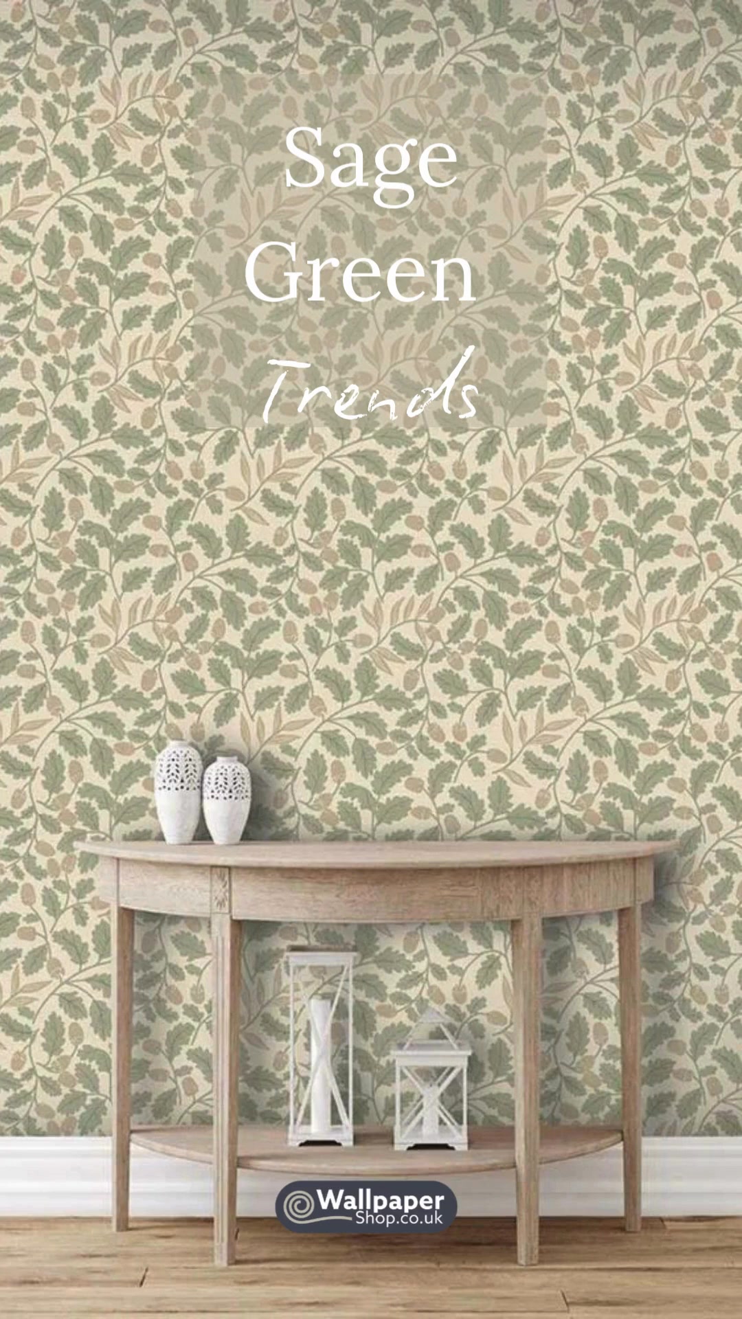 Shop Sage Green Wallpaper Now