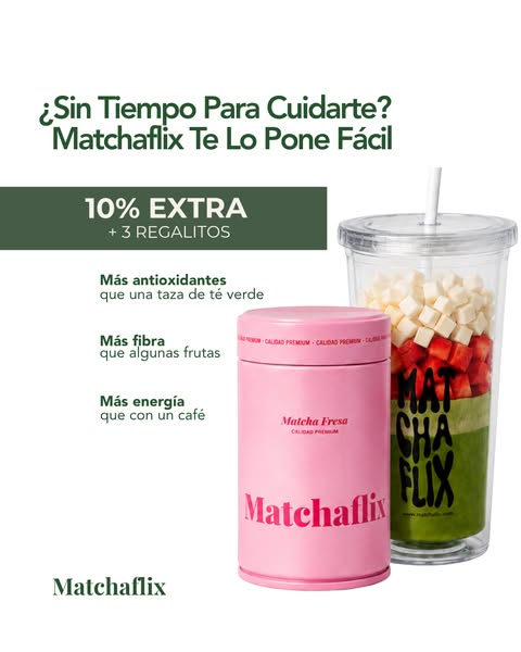 Rutina nueva empieza con Matchaflix
