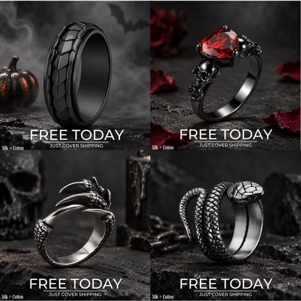 Gothic Rings Sale!