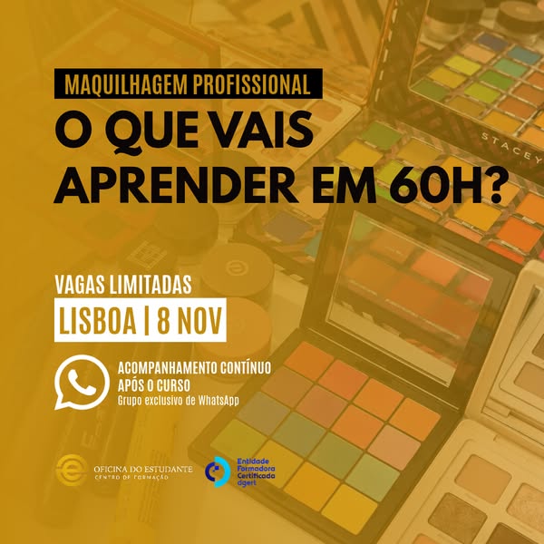 Curso de Maquilhagem Profissional