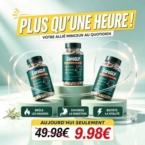 1 gélule par jour. Sans régime strict. Sans complication.