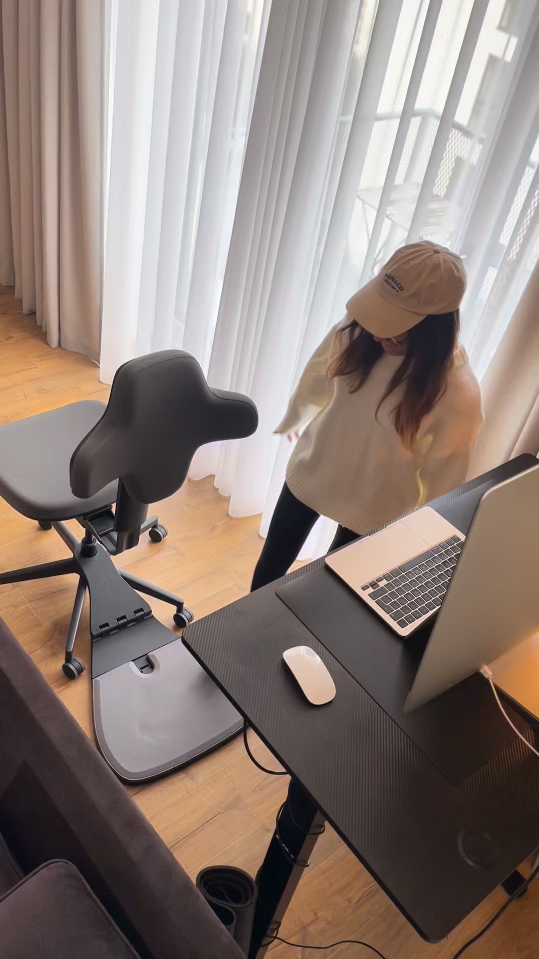 One Chair. Mat Included.