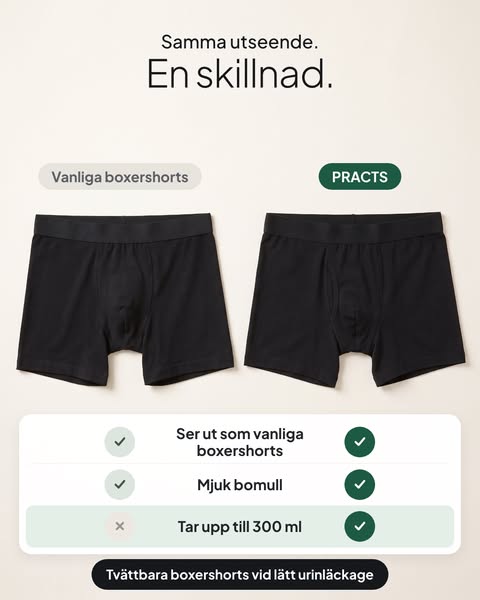 Samma utseende · en skillnad
