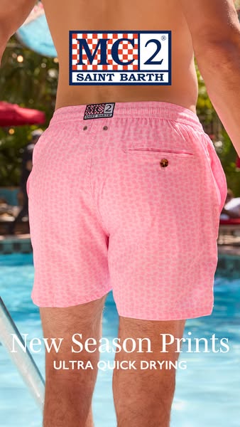 The New Micro Prints swim shorts