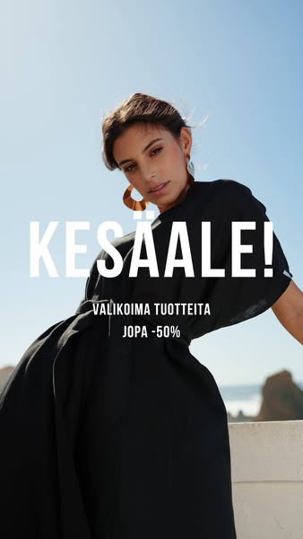 Alennuksia kotimaisilta huippumerkeiltä, jopa -50%