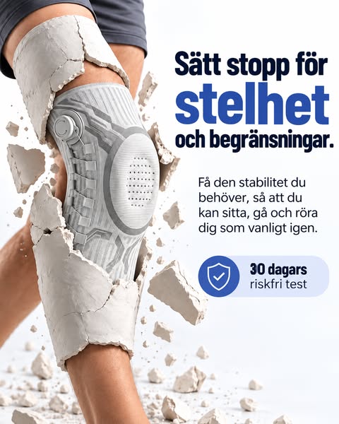 Har du problem med knäsmärta, stelhet eller instabila knän?