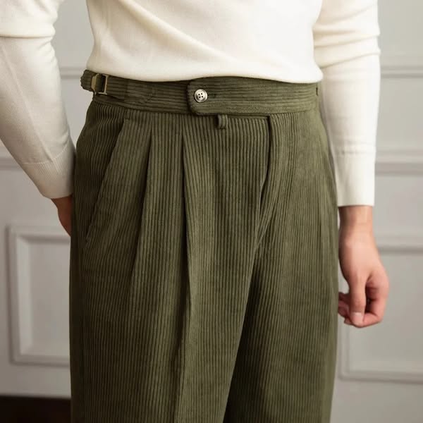 Stratton Corduroy Trousers - 50% Off