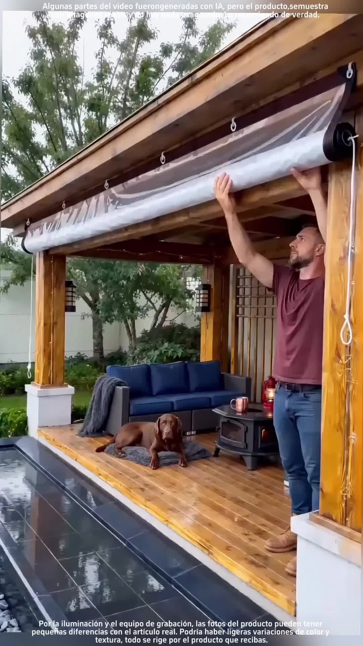 Transparent PE Waterproof Rain Cover for Outdoor