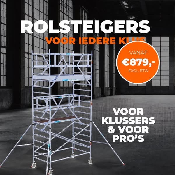 Rolsteigers voor iedere werkhoogte