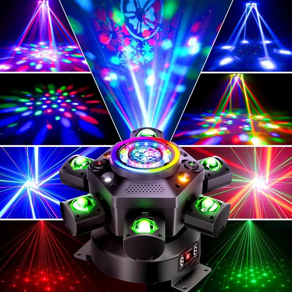 150W 7-in-1 Moving Head DJ Light | KeoBin