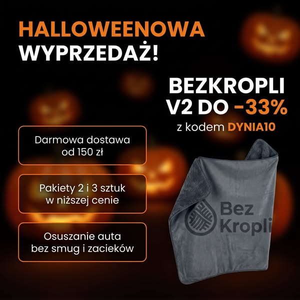 Halloweenowa wyprzedaż V2 do 33%
