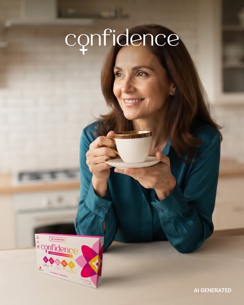 Anúncio de Confidence-Mulher