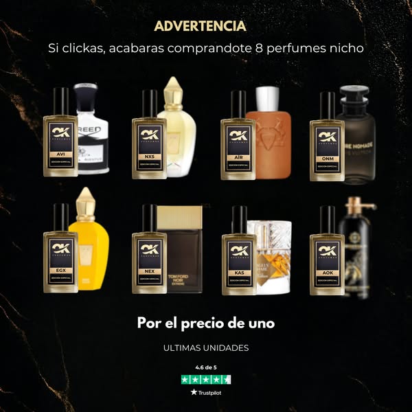 Anúncio de OK Perfumes España