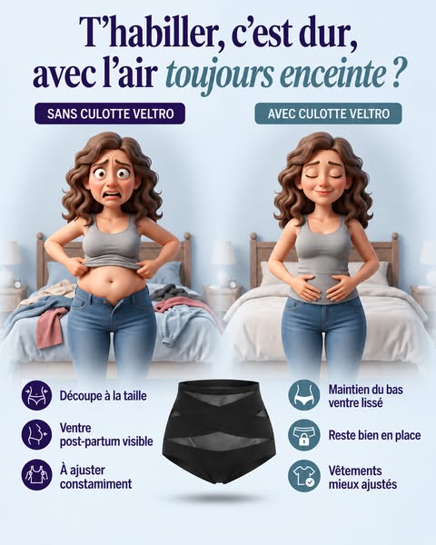S'habiller, c'est dur, avec ce ventre post-partum ?