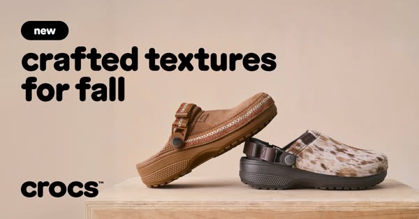 Crocs Crafted Collection