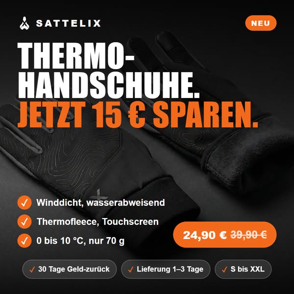 Neu: Thermo-Handschuhe, 15 € sparen