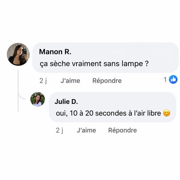 Passe au stylo vernis à ongles.