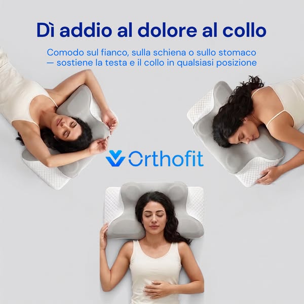 Il cuscino che si adatta a te