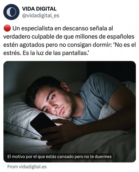 No es estrés. Es la luz.