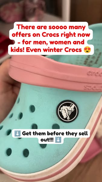 Crocs Sale — for the whole family