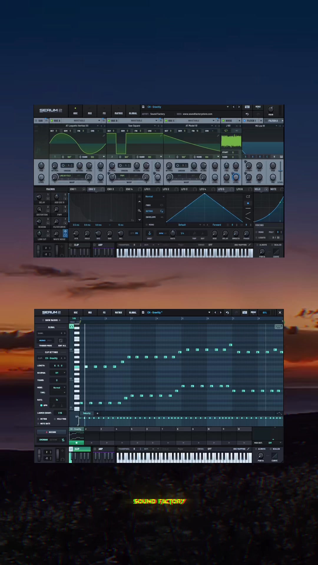 Analog Melodic House Chord Presets for Serum 2