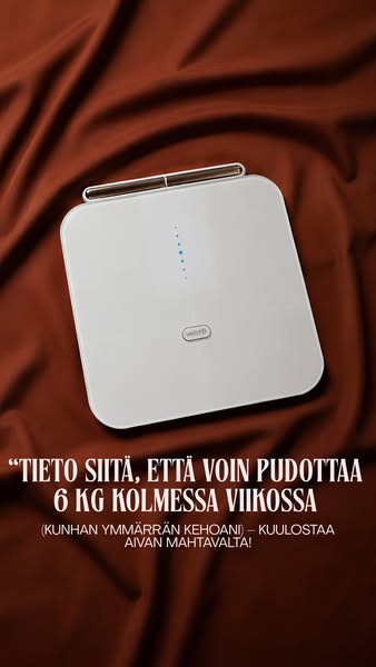 Vellafit Kehoskanneri 2.0 on saapunut