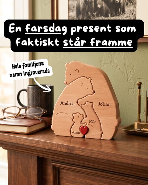 Behåll familjen nära hjärtat
