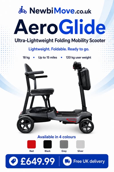 AeroGlide Folding Mobility Scooter