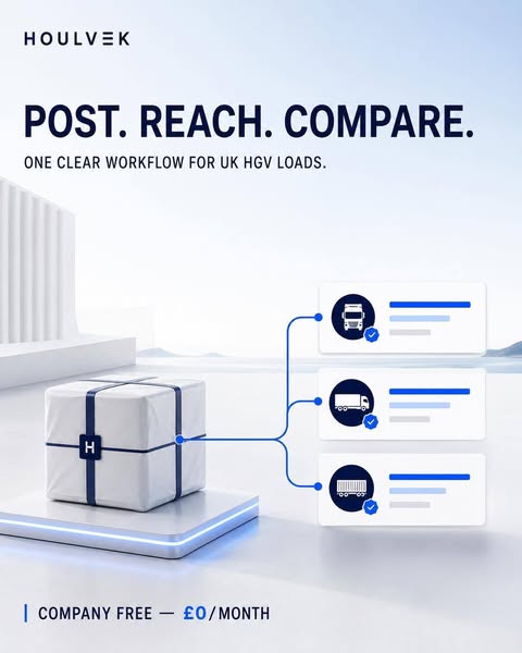 Houlvek | Find & Post HGV Loads in the UK