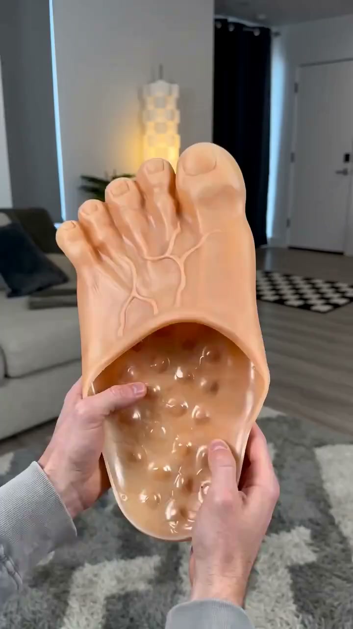 Barefoot Prank Slippers