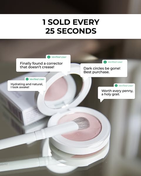 The creative behind it: EyeCorrect+ Undereye Brightener