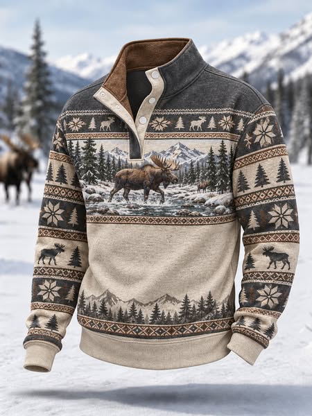 Winter Moose