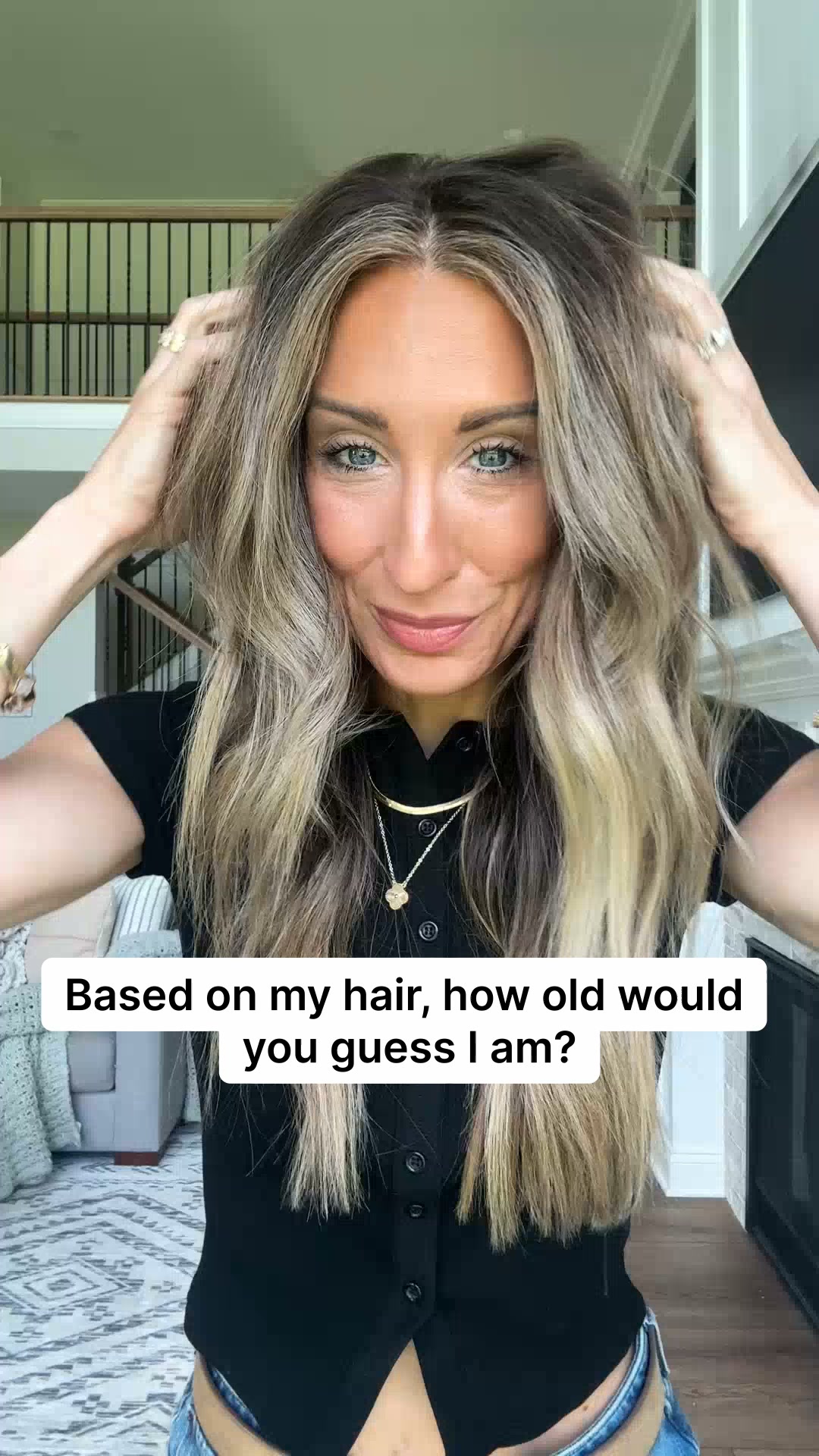 My 30s Hair, Back