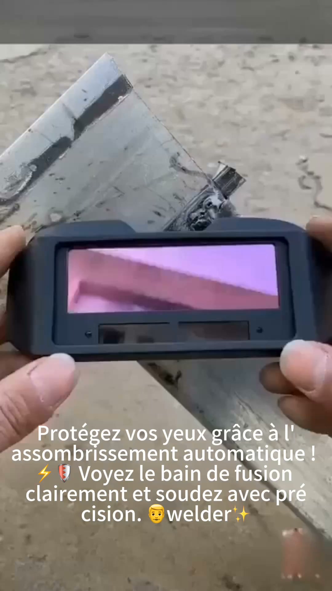 SilkEase™ Lunettes de Soudage à Obscurcissement Automatique (Solaires)