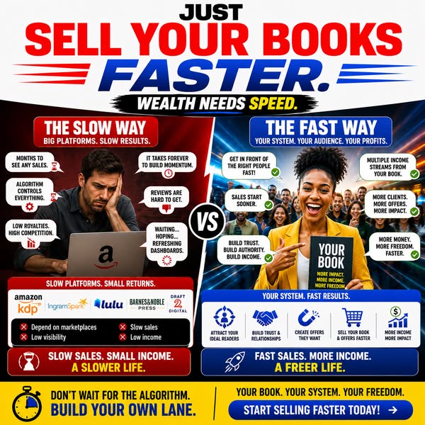 Fix Your Slow Book Sales Fast