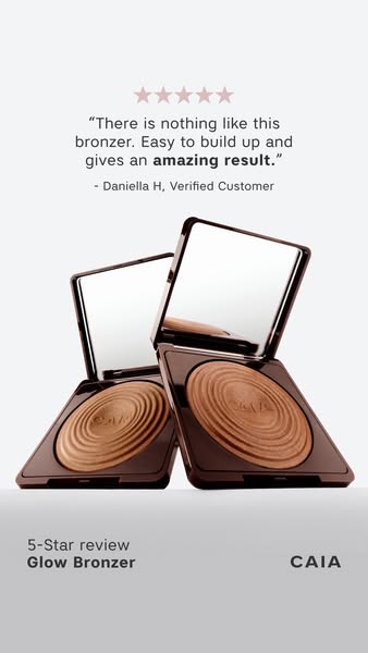 Glow Bronzer powder to cream perfection