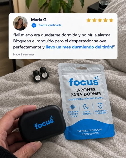 Bloquea el ronquido, oye tu alarma