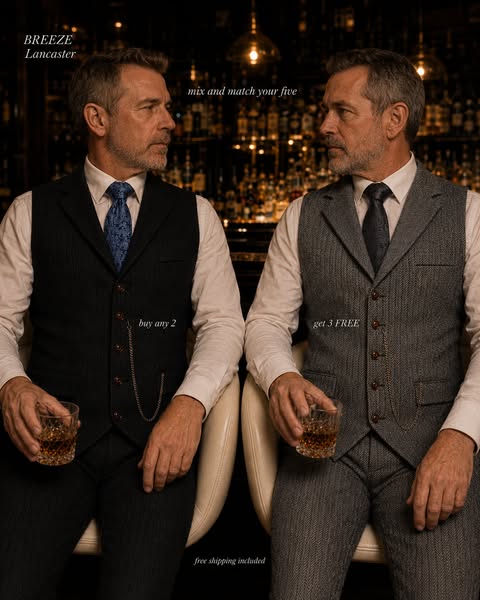 Das Creative dahinter: Lancaster - Men's Ultra Comfortable Waistcoat